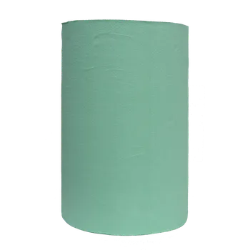Papírový ručník Utěrka průmyslová v roli Standard, 2vrstvá, zelená 100% celulóza, 252m