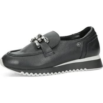 Dámské polobotky ETIMEĒ dámské kožené polobotky - černé