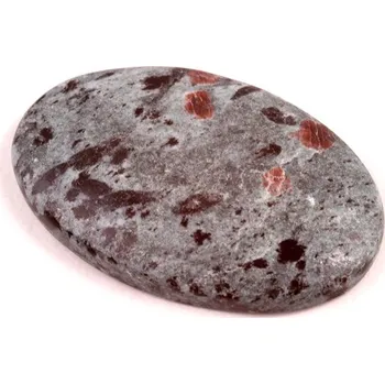 Přírodní kámen Kabošon Hornblende č.6371 (38x24x6mm)