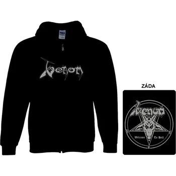 Pánská mikina Venom - mikina s kapucí a zipem 4