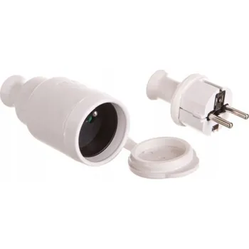 Elektrická zásuvka Hermetická Elektrická Zásuvka Jonex bílá