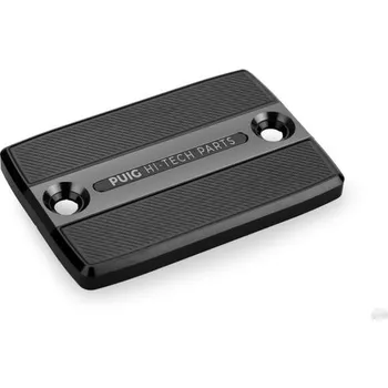 Brzda pro motocykl Krytka brzdové nádobky PUIG 22104P stříbrná