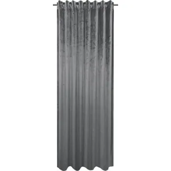 Závěs Zatemňovací závěs Blackout Velvet šedý/modrý 140x280 cm