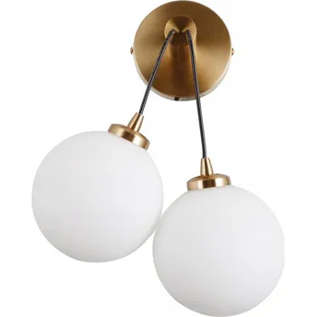 Nástěnné svítidlo Nástěnné svítidlo Italux zlaté G9 5 W