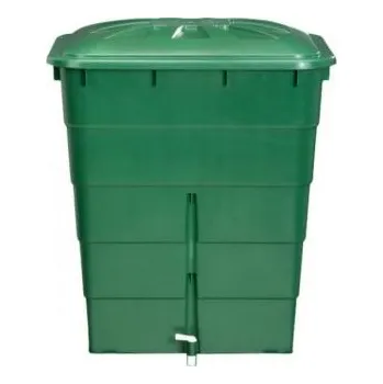Hranatý zásobník na dešťovou vodu 300 l bez podstavce