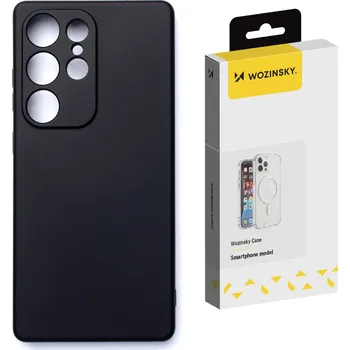Pouzdro na mobilní telefon Měkký kryt Wozinsky pro Samsung Galaxy S25 - černý