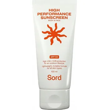 Přípravek na opalování Sord Vysoce Účinný Opalovací Krém - Krém s SPF 50 na obličej a tělo 100ml