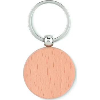 Přívěsek Dřevěný přívěsek kulatý 5 bez potisku bez potisku