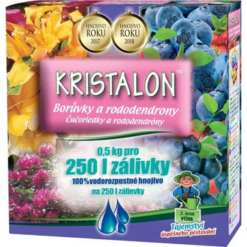 Hnojivo hnojivo Kristalon Borůvky, Rododendron 0,5kg 0.5 Kg MTA MAXMIX Sklad14 912014 ( MTA MAXMIX Sklad14 )
