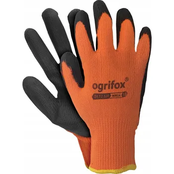 Pracovní rukavice Rukavice Ogrifox Latexové ochranné rukavice zimní velikost 10 XL velikost 10 - XL 1 pár