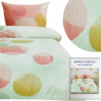 Povlečení Povlečení 160x200 Sada 3 dílná Bavlněný Satén Stylová Aida