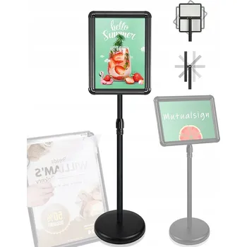 INFORMAČNÍ STOJAN A3 REKLAMNÍ TABULE na plakát STOJAN NA REKLAMU MENU