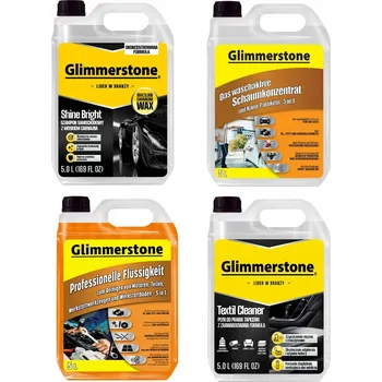 AKTIVNÍ PĚNA + ČISTICÍ PROSTŘEDEK NA ČALOUNĚNÍ + ŠAMPON S VOSKEM + ČISTICÍ PROSTŘEDEK NA MOTORY