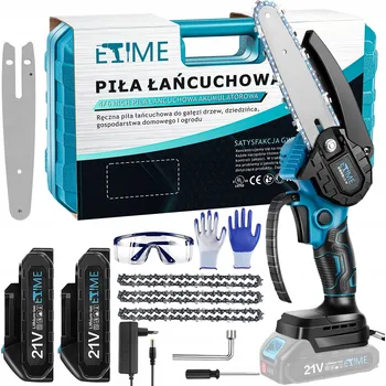 Motorová pila MINI RUČNÍ AKU ŘETĚZOVÁ PILA 6", ELEKTRICKÁ ŘETĚZOVÁ PILA