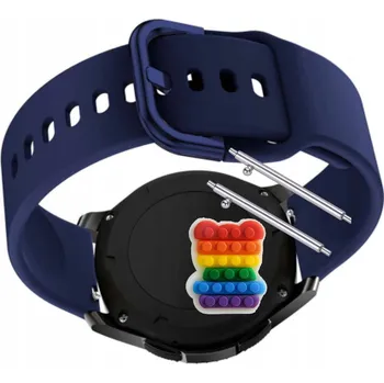 Pouzdro na mobilní telefon Řemínek Řemínek pro Garett Sport 22, Silikonový Tmavě Modrý Smyčka, nastavitelný