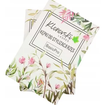 Umělé řasy Klonovski Lashes Trsy řas pro prodlužování 2D C 0,10 MIX (6-12mm)