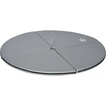 podložka na cvičení Ochranná podložka na tyč průměr 150 cm | světle šedá