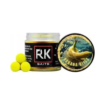 Boilies Proteinové kuličky RK Baits Banana Bliss Pop Up 15mm 125ml