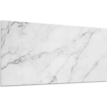 Obklad Vinylový Panel Samolepicí Do Kuchyně Bílý elegantní mramor XXL 120x60 cm