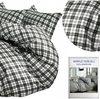 Povlečení Povlečení 200x220 3dílné bavlněný satén AIDA sada 2x povlak na polštář