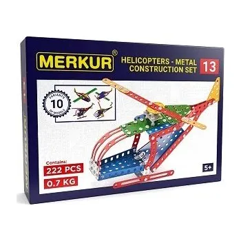 Stavebnice Merkur STAVEBNICE MERKUR 013 VRTULNÍK 10 MODELŮ 222 ks