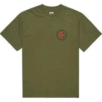 tričko DC Work Circle Hss - GQQ0/Bronze Green XL