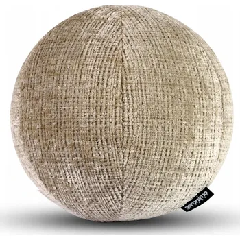 Polštář Polštář Dekorativní kulička do obývacího pokoje, měkká, bronzová, 30 cm