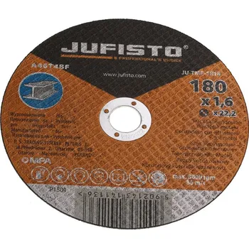 Řezný kotouč Korundový řezný kotouč na ocel 180 x 1,6 x 22,2 mm