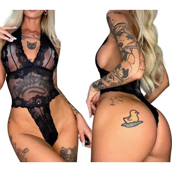 Podprsenka LoveSex černá souprava spodního prádla univerzální velikosti