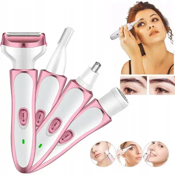 DEPILÁTOR NA TĚLO LADY SHAVER HOLICÍ STROJEK DÁMSKÝ STROJEK 4v1