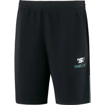 Pánské kraťasy Saller S1 Tréninkové a volnočasové šortky – pánské sportovní kraťasy BARVA: 208 tmavě zelená-mentolová, Velikost: XXL Šortky s rychleschnoucím materiálem S.Dry-Tech