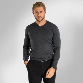 Pánský svetr Pánský svetr BANDI, model MARCELIO Antracit