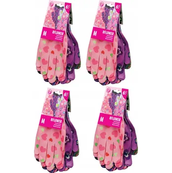 Pracovní rukavice Rukavice Reis OCHRANNÉ ZAHRADNÍ RUKAVICE NYLON VEL. 8-M 24 PÁRŮ, velikost 8 - M, 24 párů