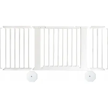 Obraz Bezpečnostní zábrana Maluchowelove dřevěná bílá 161 cm