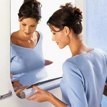 Zrcadlo SAMOLEPICÍ ZRCADLOVÉ SAMOLEPKY ZRCADLO NALEPovací PŘILEPOVACÍ PANELY