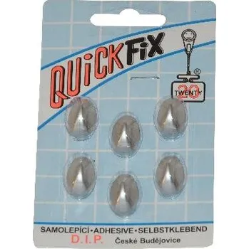 Věšák háček qf samolep.ovál malý PH STŘ matný (6ks) 5959 0.01 Kg MTA MAXMIX Sklad14 456045 ( MTA MAXMIX Sklad14 )