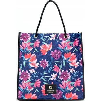 Kabelka Monnari shopper kabelka polyester modrá