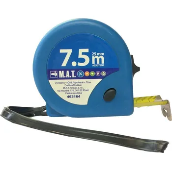 metr metr stáčecí 7.5m/25mm ASSISTENT 0.33 Kg MTA MAXMIX Sklad14 463164 ( MTA MAXMIX Sklad14 )