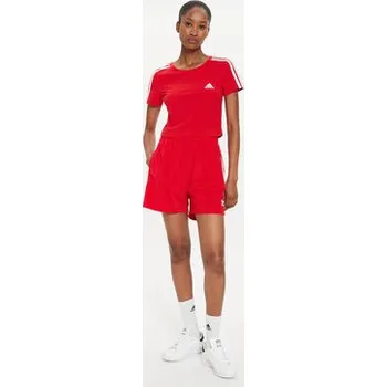 adidas Sportovní kraťasy Firebird IY7207 Červená Loose Fit L