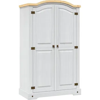 Šatní skříň VidaXL Corona Skříň 101 x 170 x 52 cm bílá