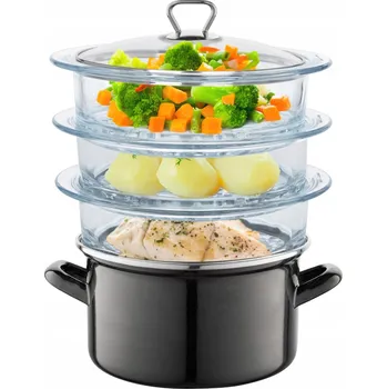 Hrnec Napařovací hrnec Emalia Pleszew 9,3 l