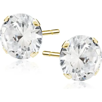 Náušnice Pozlacené náušnice ANNIKA 10 mm Ag 925/1000