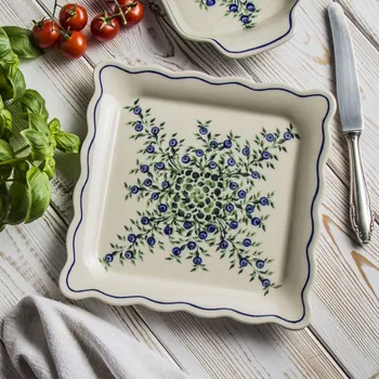 Boleslavský talíř 24 x 24 cm - dec. 1208