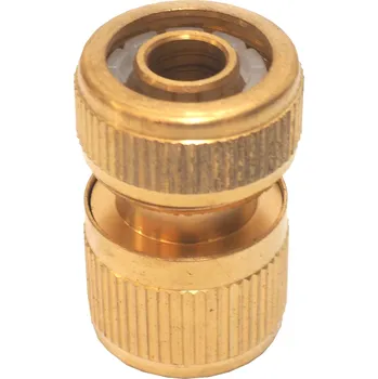 Hadicová spojka rychlospojka mosazná, 1/2" 0.11 Kg TOP Sklad4 307120 (0.11 Kg TOP Sklad4 307120)