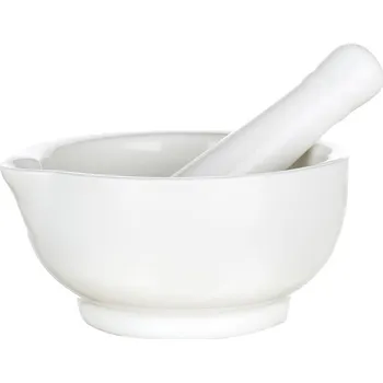Hmoždíř hmoždíř 11,5cm porcelánový BÍ 0.6 Kg MTA MAXMIX Sklad14 268551 ( MTA MAXMIX Sklad14 )