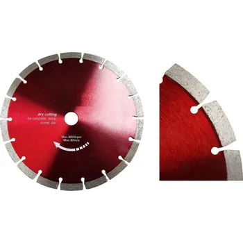 Řezný kotouč DIAMANTOVÝ KOTOUČ ČERVENÝ pro řezání BETONU, DLAŽBY a KAMENE 230 mm