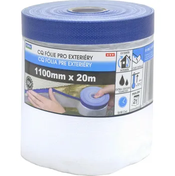 Lepicí páska páska krycí exteriérová 110cmx20m samolepicí se zakrývací folií 0.26 Kg MTA MAXMIX Sklad14 825581 (0.26 Kg Šířka přepravní: 8 cm MTA MAXMIX Sklad14 825581)