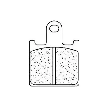 Brzda pro motocykl Brzdové destičky CL BRAKES 1177 A3+ (2ks v sadě)