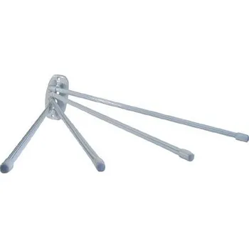 Sušák na prádlo sušák na ručníky 4 ramenný kov. BÍ 0.5 Kg MTA MAXMIX Sklad14 258155 (0.5 Kg Šířka přepravní: 12 cm MTA MAXMIX Sklad14 258155)