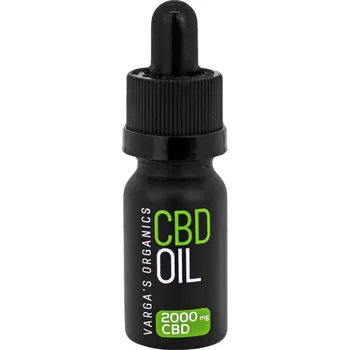 CBD Varga's organics Varga's CBD MAX olej 2000 mg zabalený v dárkovém blistru